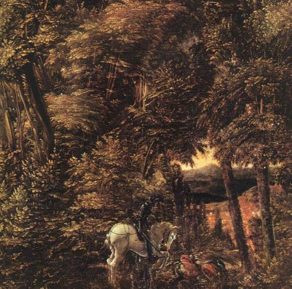 Albrecht Altdorfer Der Drachenkampf des heiligen Georg